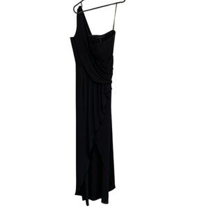 BCBGMAXAZRIA Black One Shoulder Dress